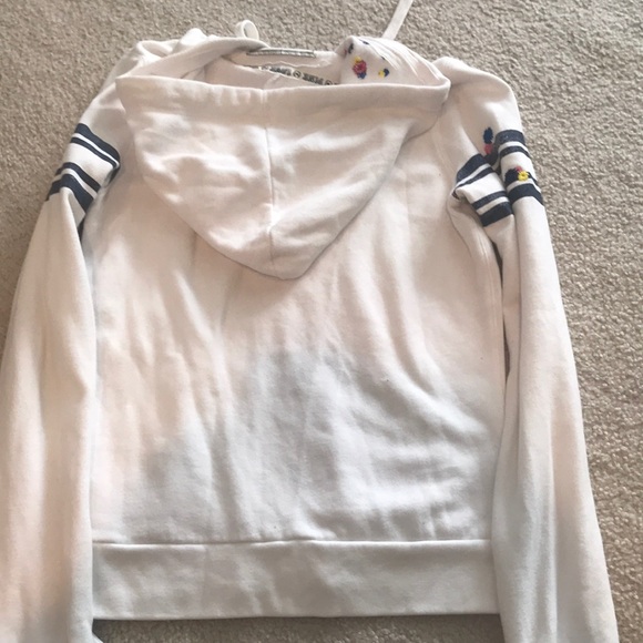 Victoria’s Secret pink zip up sweatshirt and tee - Picture 4 of 6